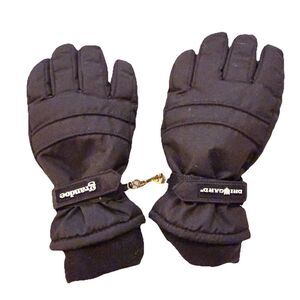 Grandoe Sympatex Black Women M Ski Snow Gloves Functional Curve Snowboard Winter